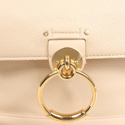 Chloe Tess Day Leather 2Way Handbag in Beige
