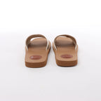 Chloe Woody Fabric Sandals in Beige 223252, Size EU 37
