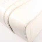 Chloé Woody Medium Leather Handbag in White