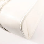 Chloé Woody Medium Leather Handbag in White