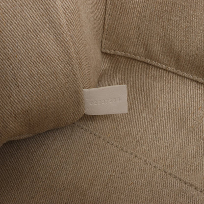 Chloé Woody Medium Leather Handbag in White