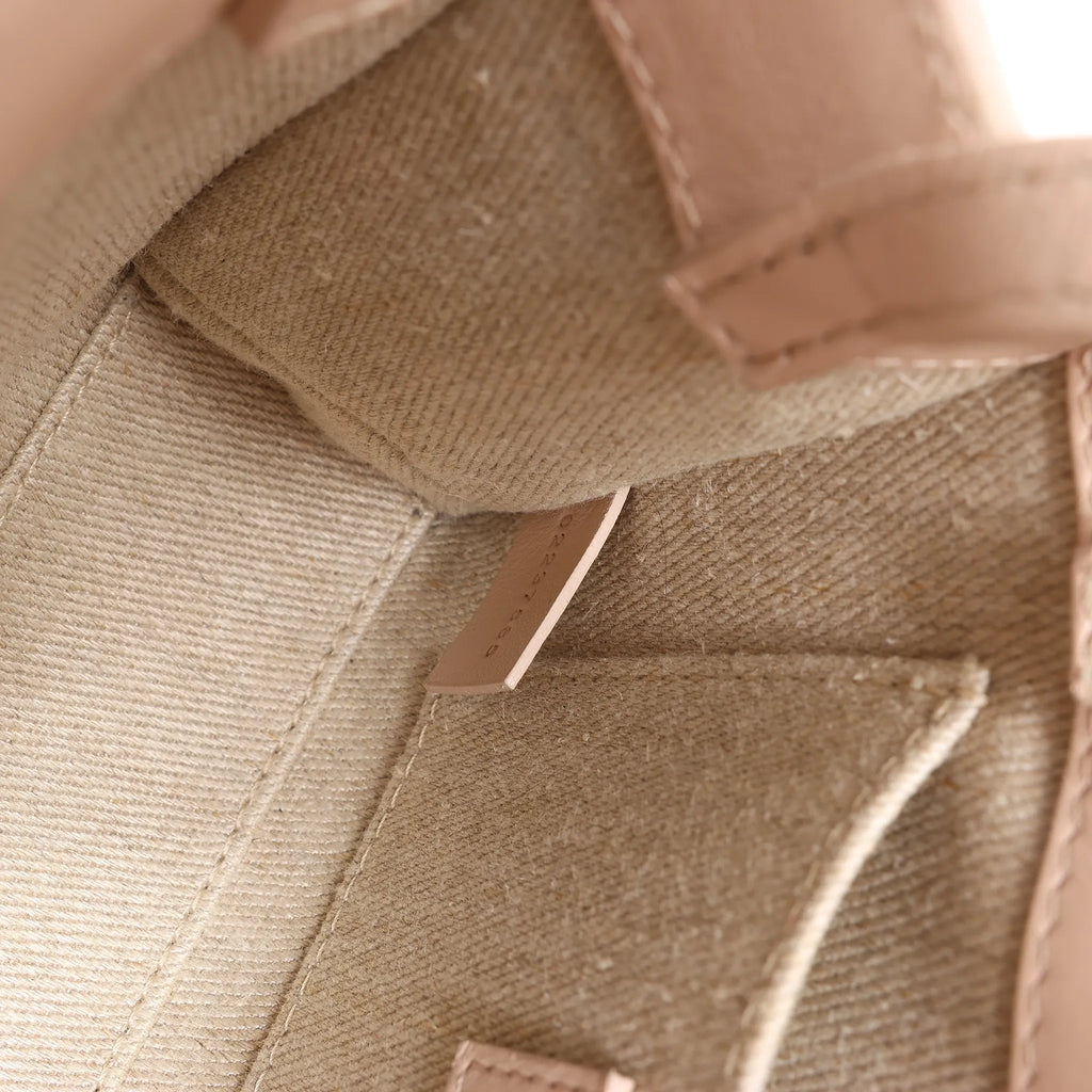 Chloé Woody Mini Leather 2Way Handbag in Pink