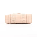 Chloé Woody Mini Leather 2Way Handbag in Pink