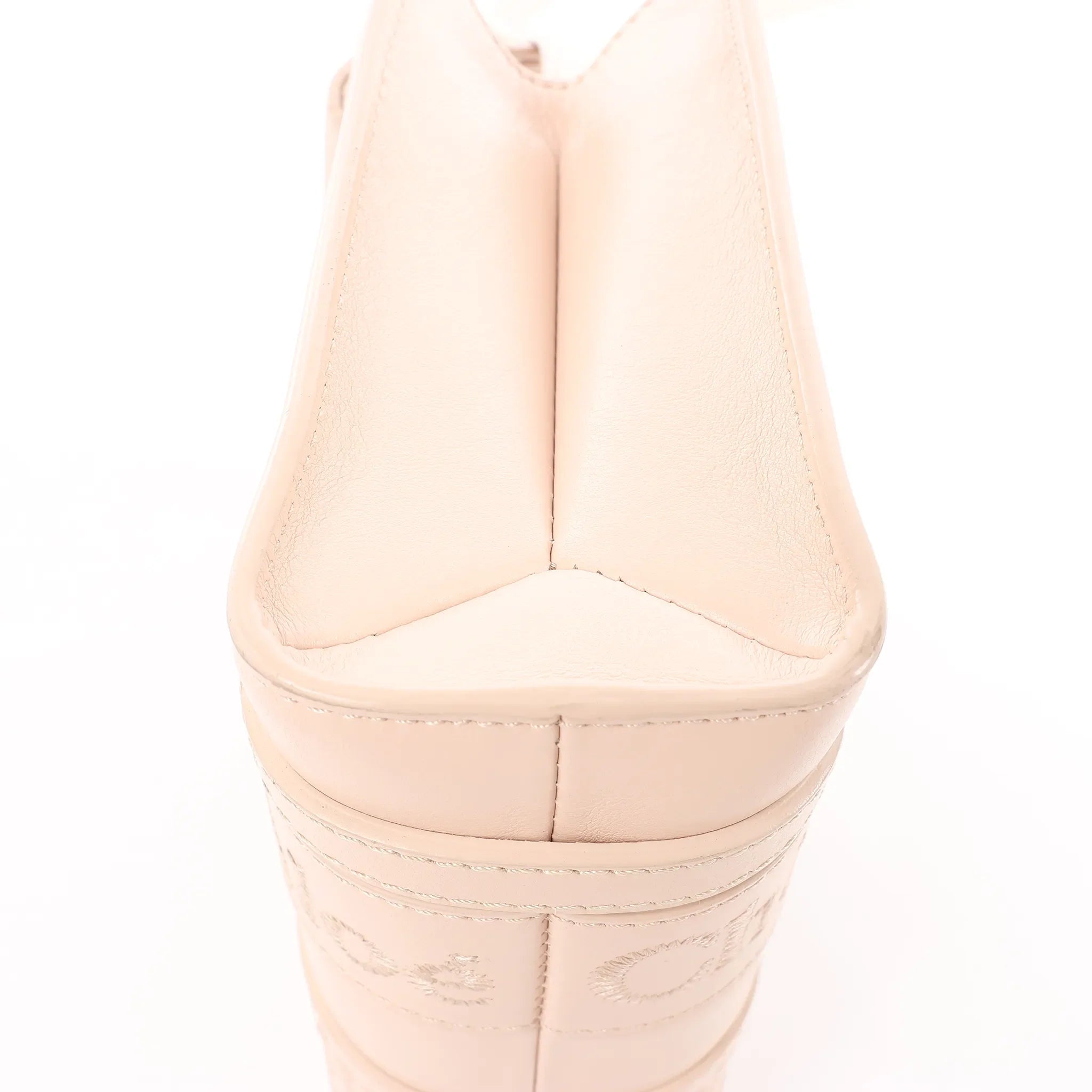 Chloé Woody Mini Leather 2Way Handbag in Pink