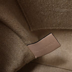 Chloé Woody Small Canvas & Leather 2Way Handbag in Beige x Pink