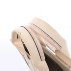 Chloé Woody Small Canvas & Leather 2Way Handbag in Beige x Pink