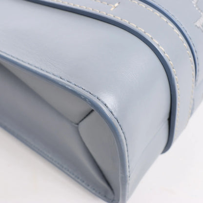 Chloé Woody Small Leather 2Way Handbag in Blue