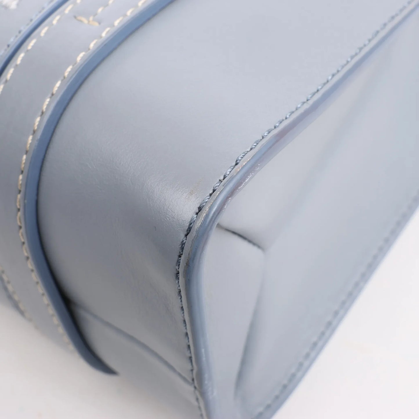 Chloé Woody Small Leather 2Way Handbag in Blue