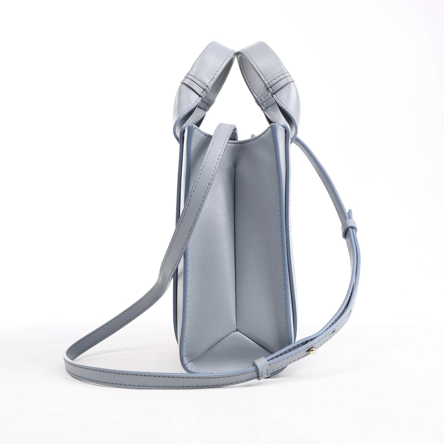 Chloé Woody Small Leather 2Way Handbag in Blue