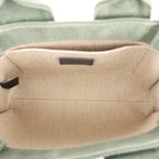 Chloé Woody Small Canvas 2Way Handbag in Green