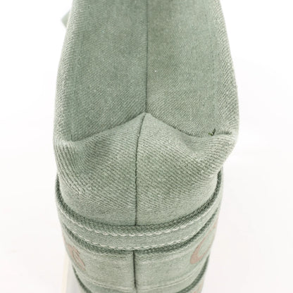 Chloé Woody Small Canvas 2Way Handbag in Green