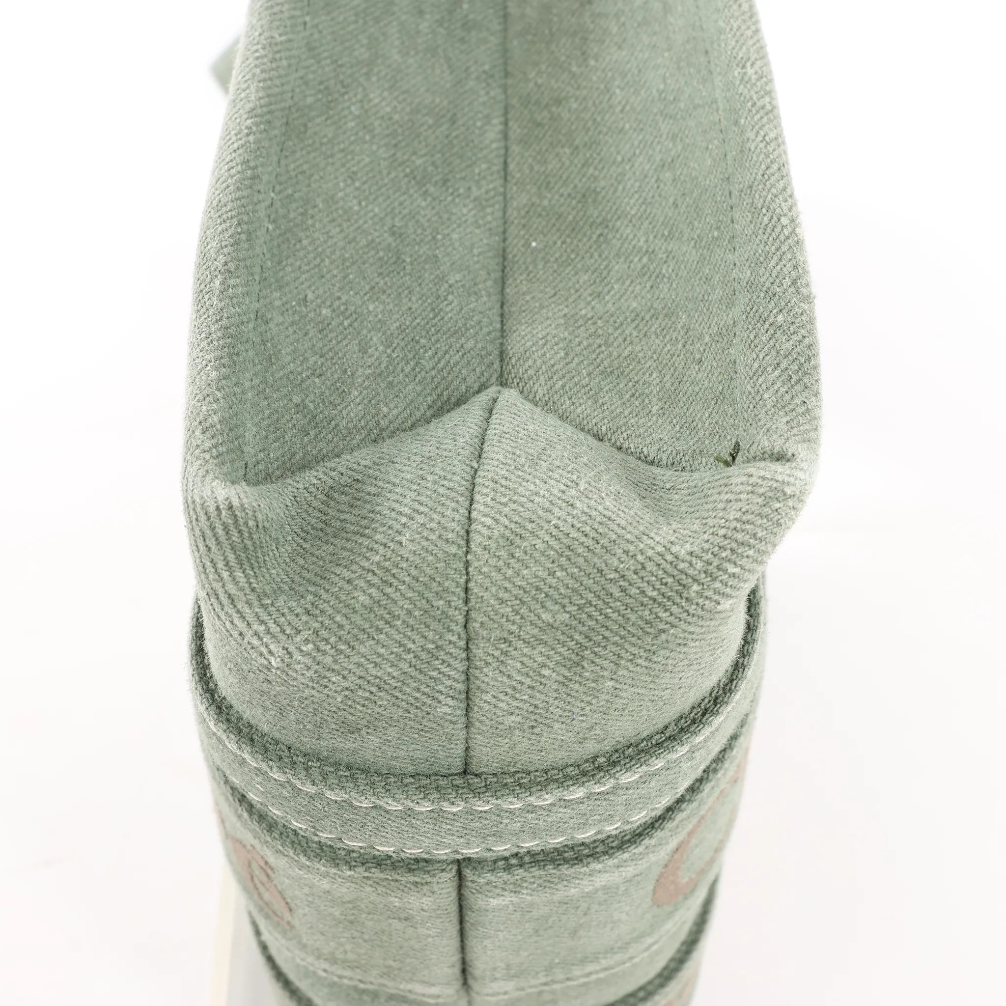 Chloé Woody Small Canvas 2Way Handbag in Green