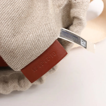 Chloe x Mifuko Sense Buckets Raffia x Leather 2Way Handbag in Beige x Brown