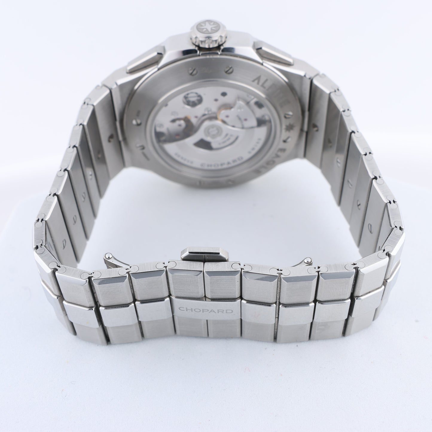 Chopard Alpine Eagle XL Chrono 298609-3001 SS AT Blue-Face Watch