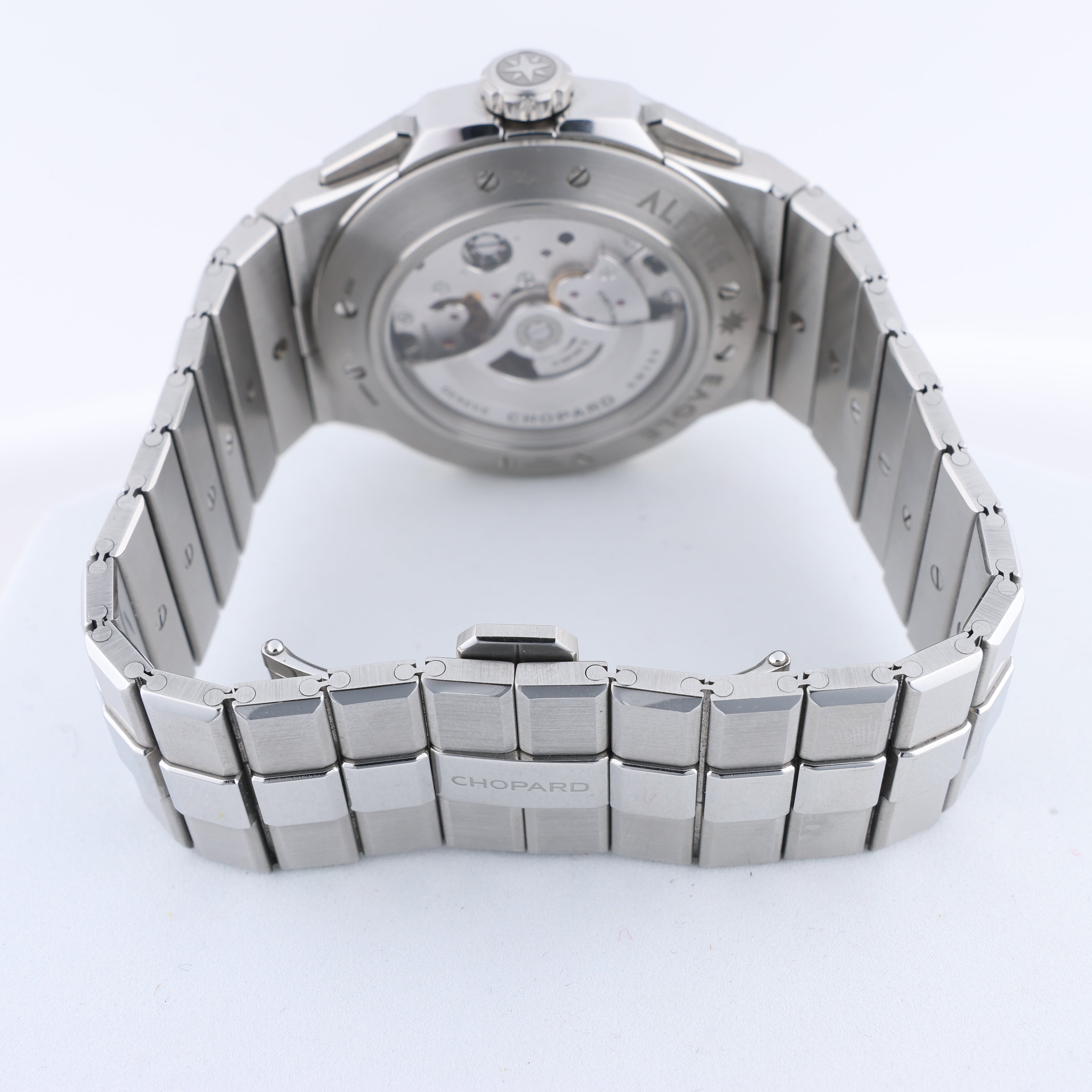 Chopard Alpine Eagle XL Chrono 298609-3001 SS AT Blue-Face Watch