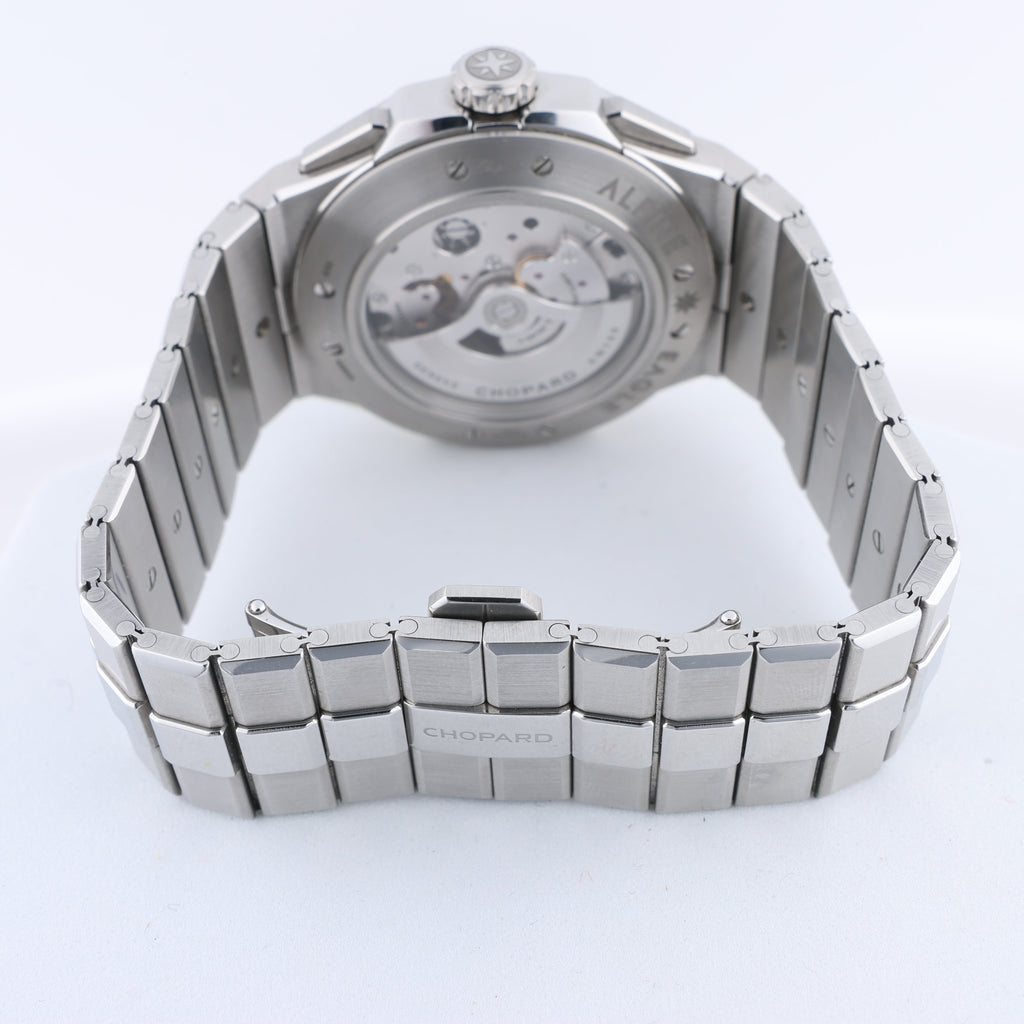 Chopard Alpine Eagle XL Chrono 298609-3001 SS AT Blue-Face Watch