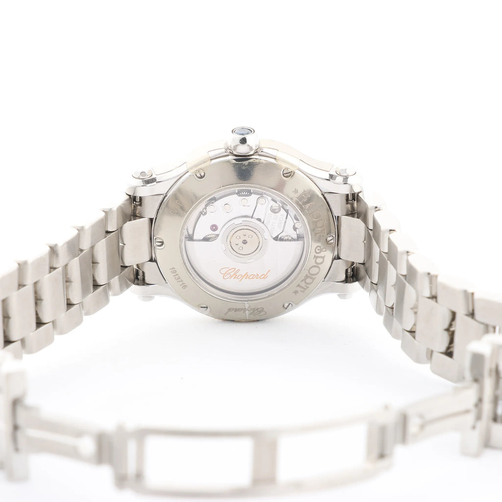 Chopard Happy Sport 278573-3004 1913716 SS AT Watch with White Dial