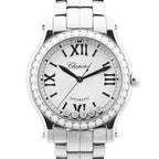 Chopard Happy Sport 278573-3004 1913716 SS AT Watch with White Dial