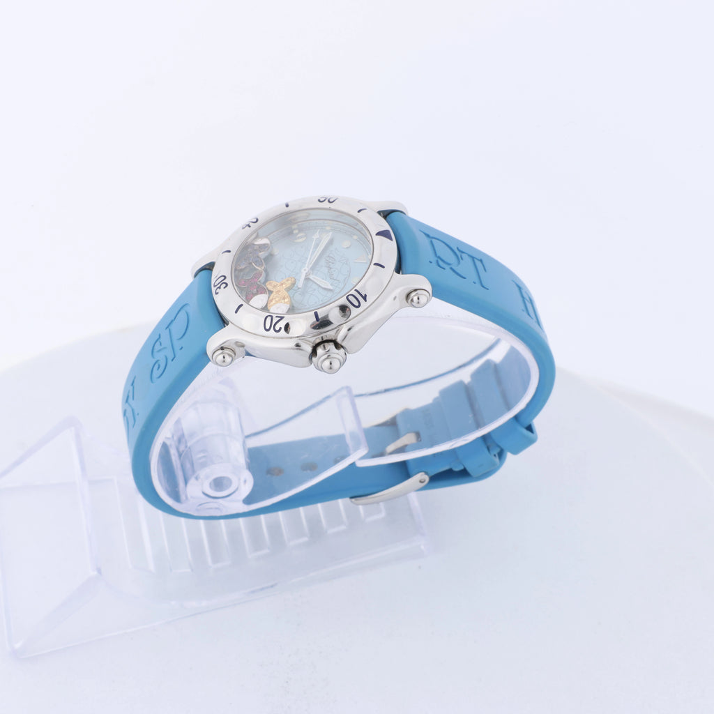 Chopard Happy Sport Quartz Wristwatch, ref. 27/8921-402, Blue dial