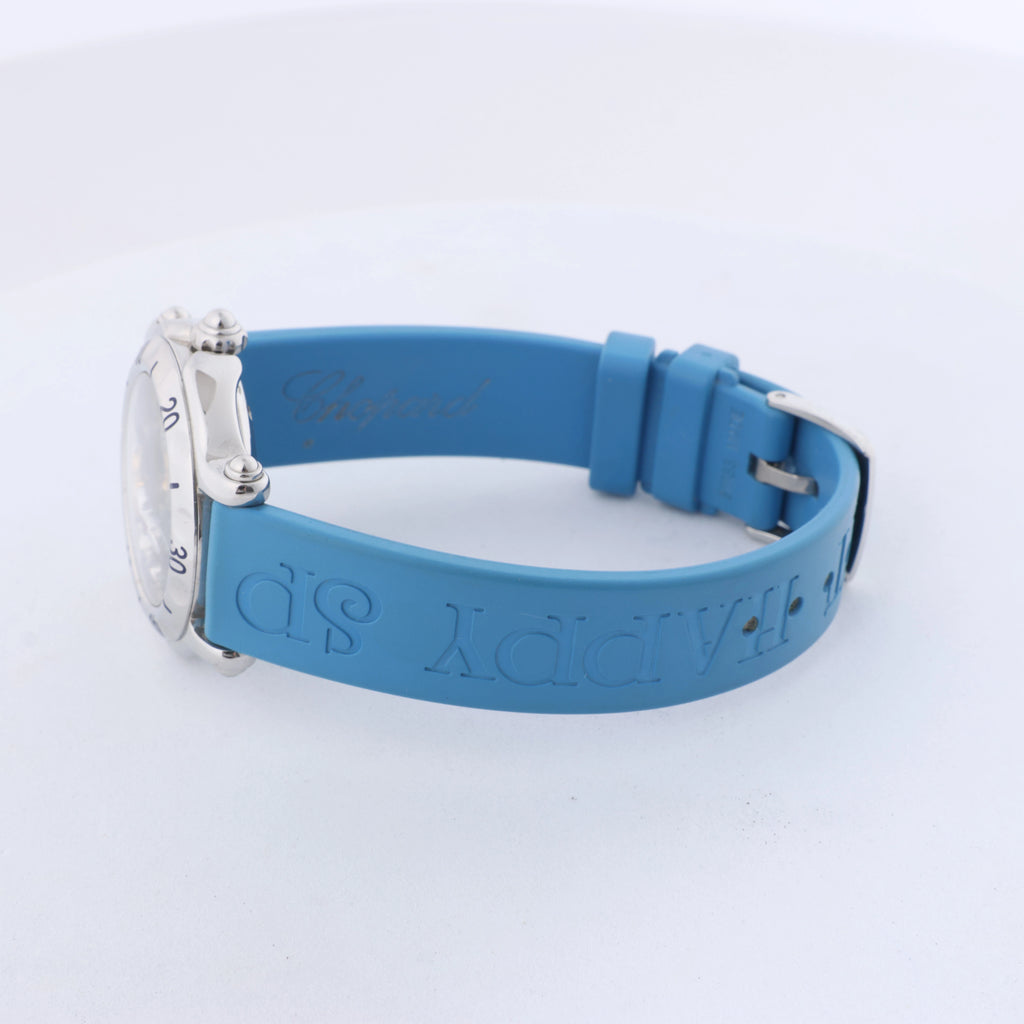 Chopard Happy Sport Quartz Wristwatch, ref. 27/8921-402, Blue dial