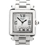 Chopard Happy Sport 27/8349-23 663234 8325 SS QZ Watch with White Dial