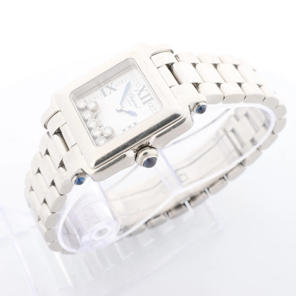 Chopard Happy Sport 27/8349-23 663234 8325 SS QZ Watch with White Dial