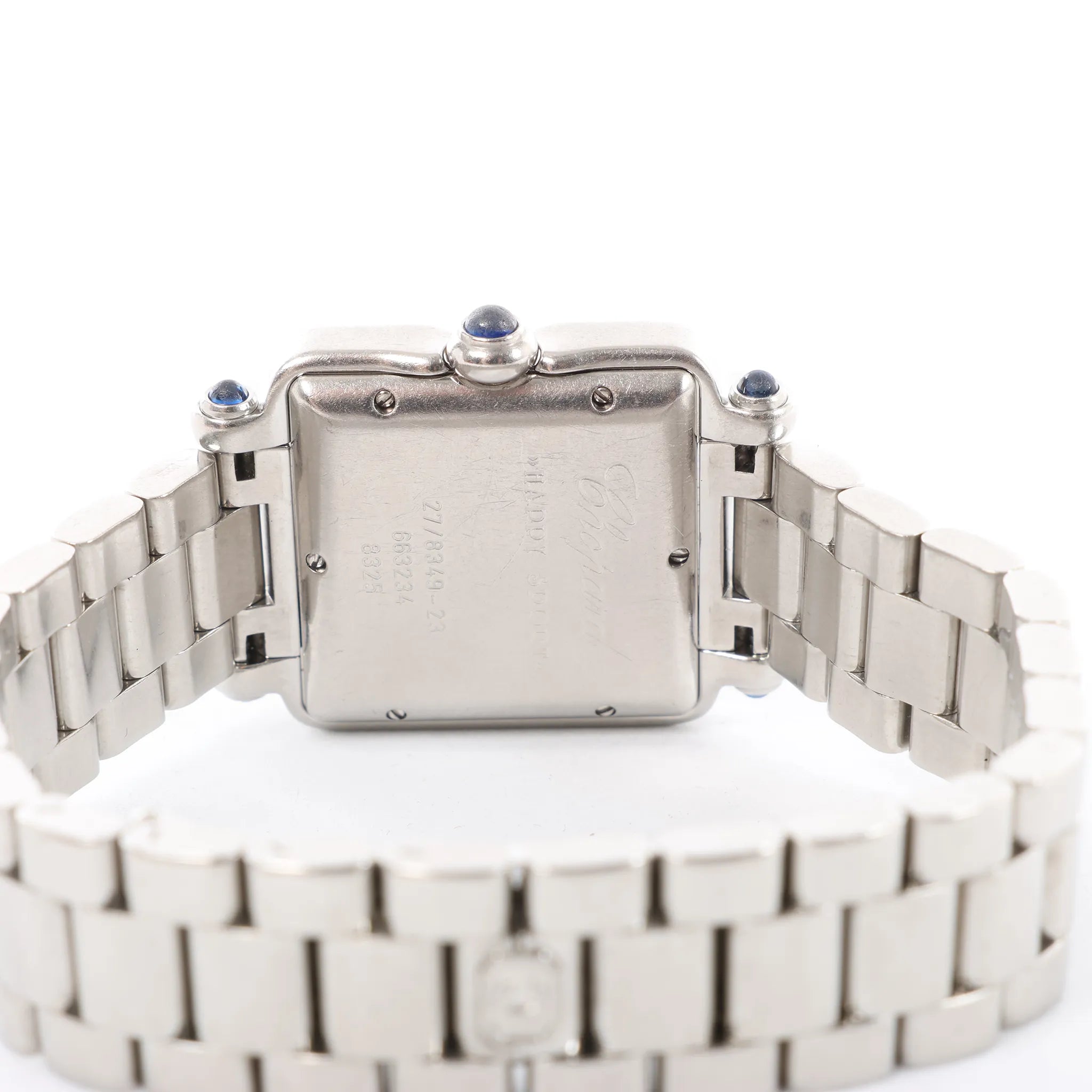 Chopard Happy Sport 27/8349-23 663234 8325 SS QZ Watch with White Dial