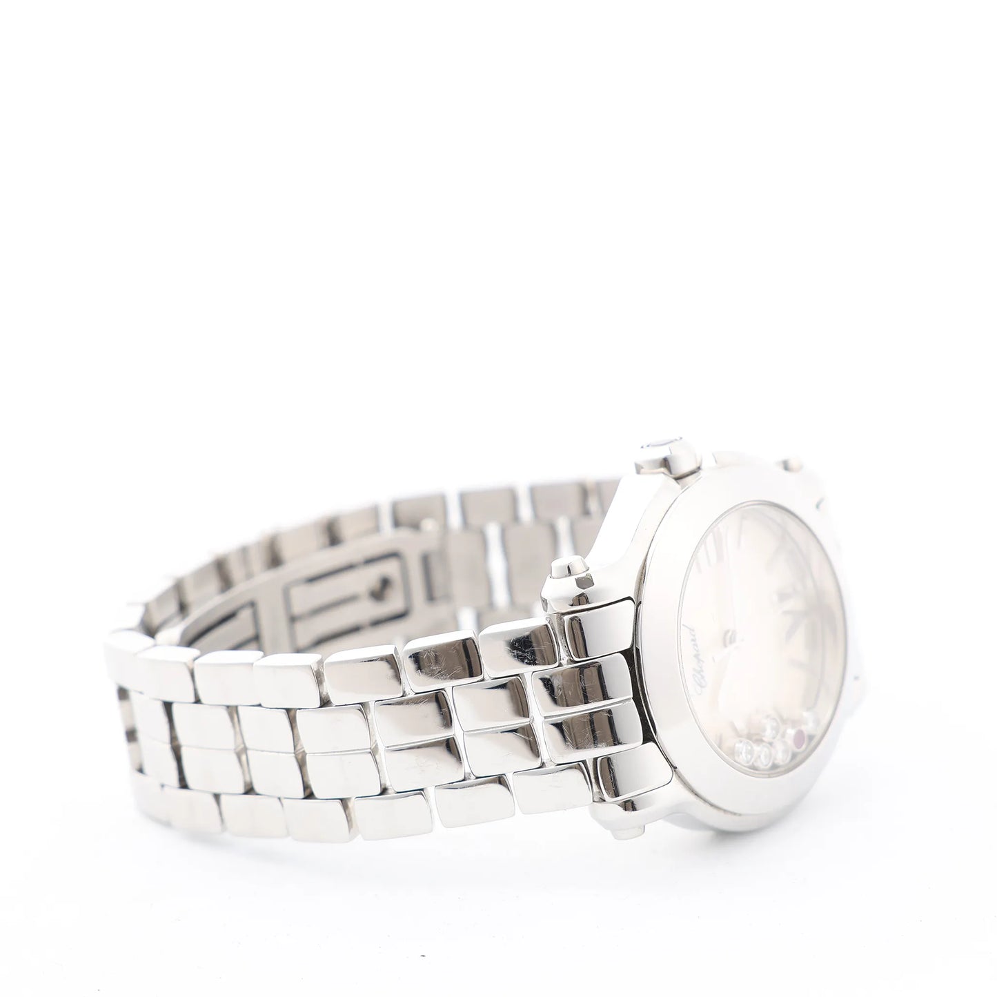 Chopard Happy Sport 278509-3006 1443303 SS QZ Shell-Face Watch