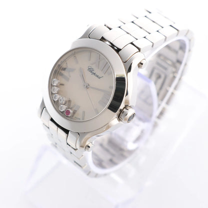 Chopard Happy Sport 278509-3006 1443303 SS QZ Shell-Face Watch