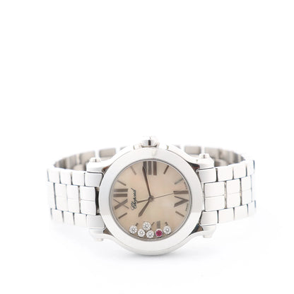 Chopard Happy Sport 278509-3006 1443303 SS QZ Shell-Face Watch