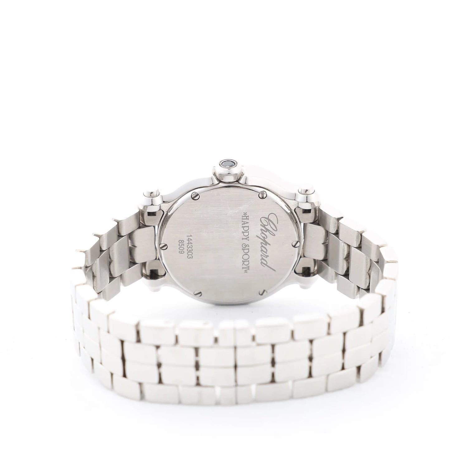 Chopard Happy Sport 278509-3006 1443303 SS QZ Shell-Face Watch