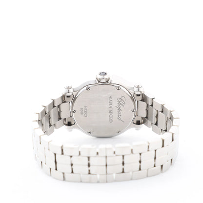 Chopard Happy Sport 278509-3006 1443303 SS QZ Shell-Face Watch