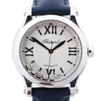 Chopard Happy Sport 278573-3001 1929925 SS AT Watch with Silver Dial