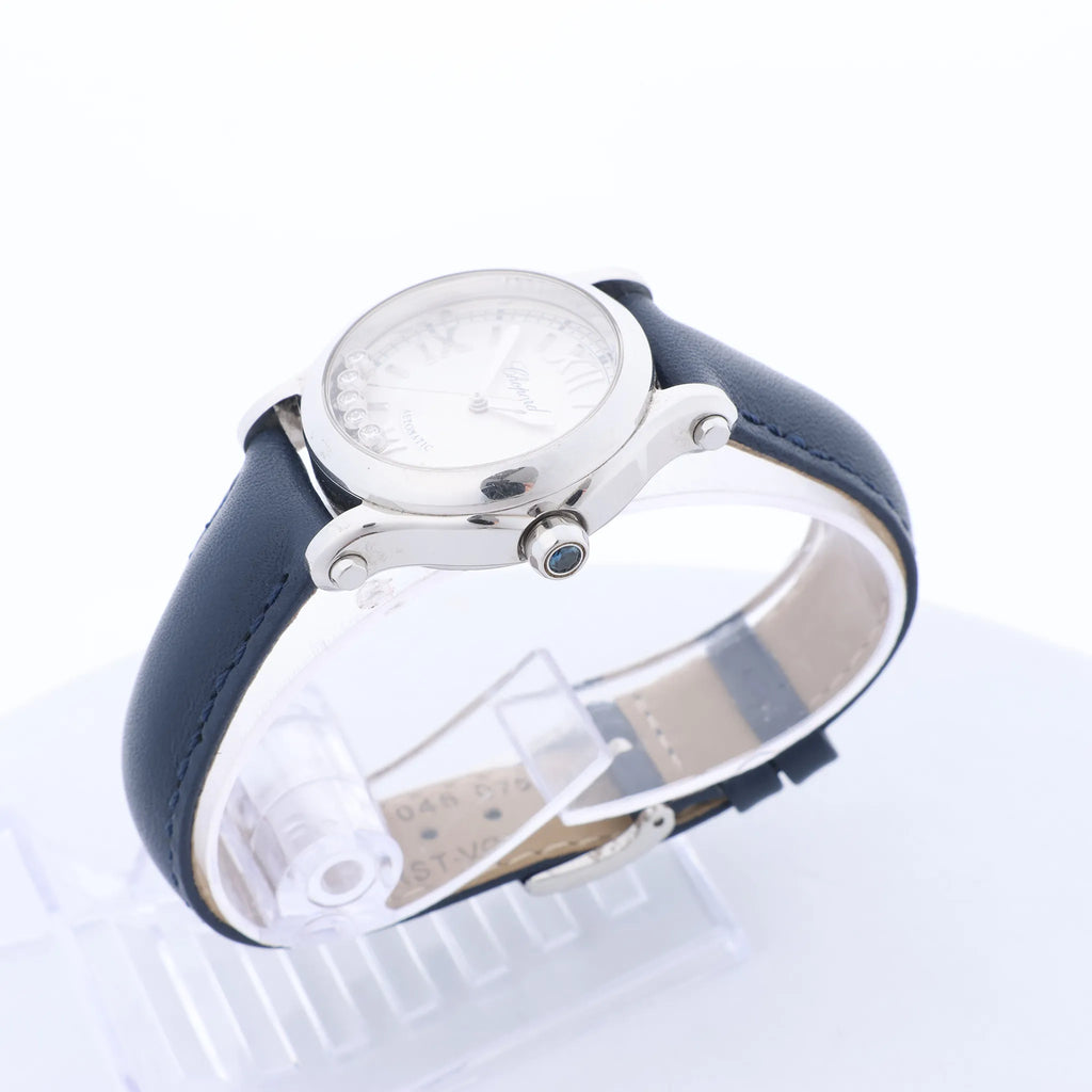 Chopard Happy Sport 278573-3001 1929925 SS AT Watch with Silver Dial