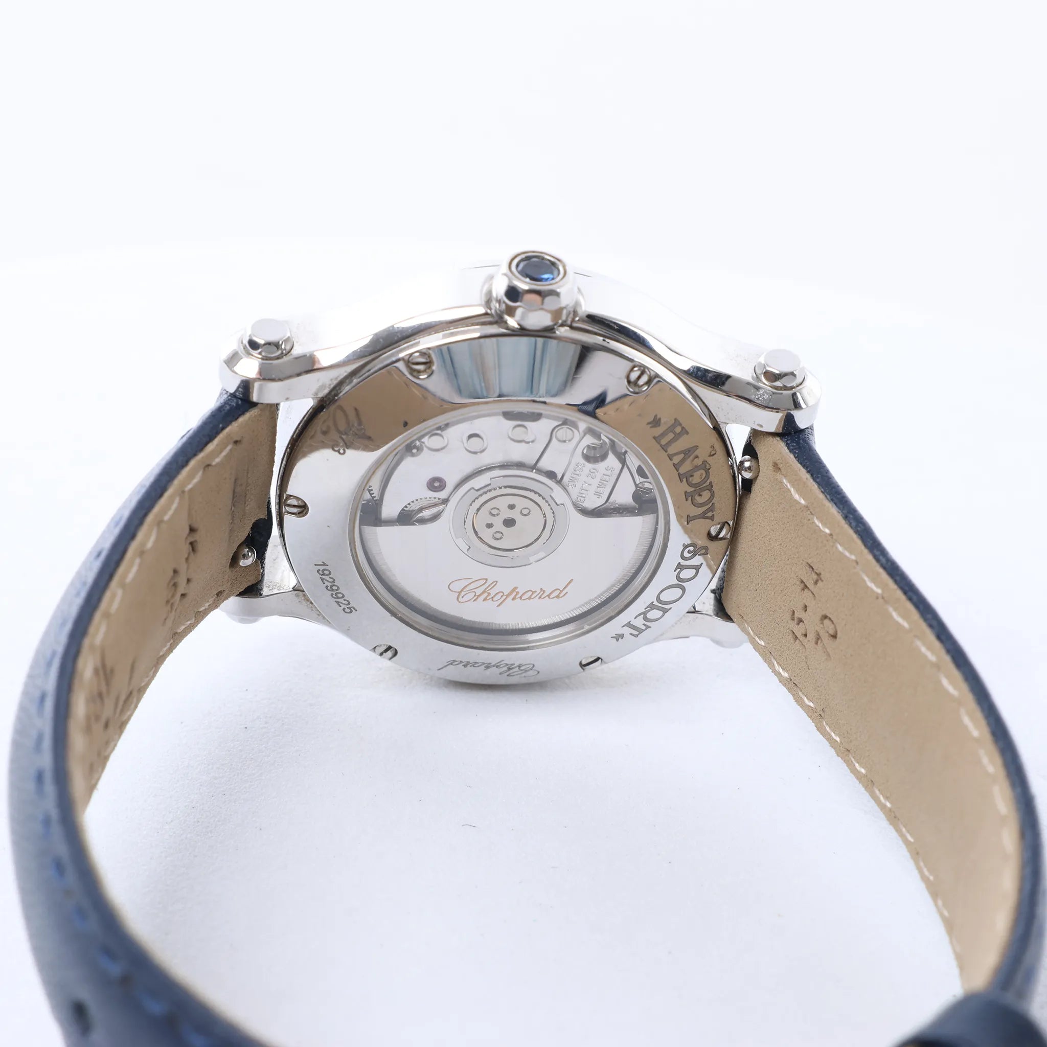 Chopard Happy Sport 278573-3001 1929925 SS AT Watch with Silver Dial