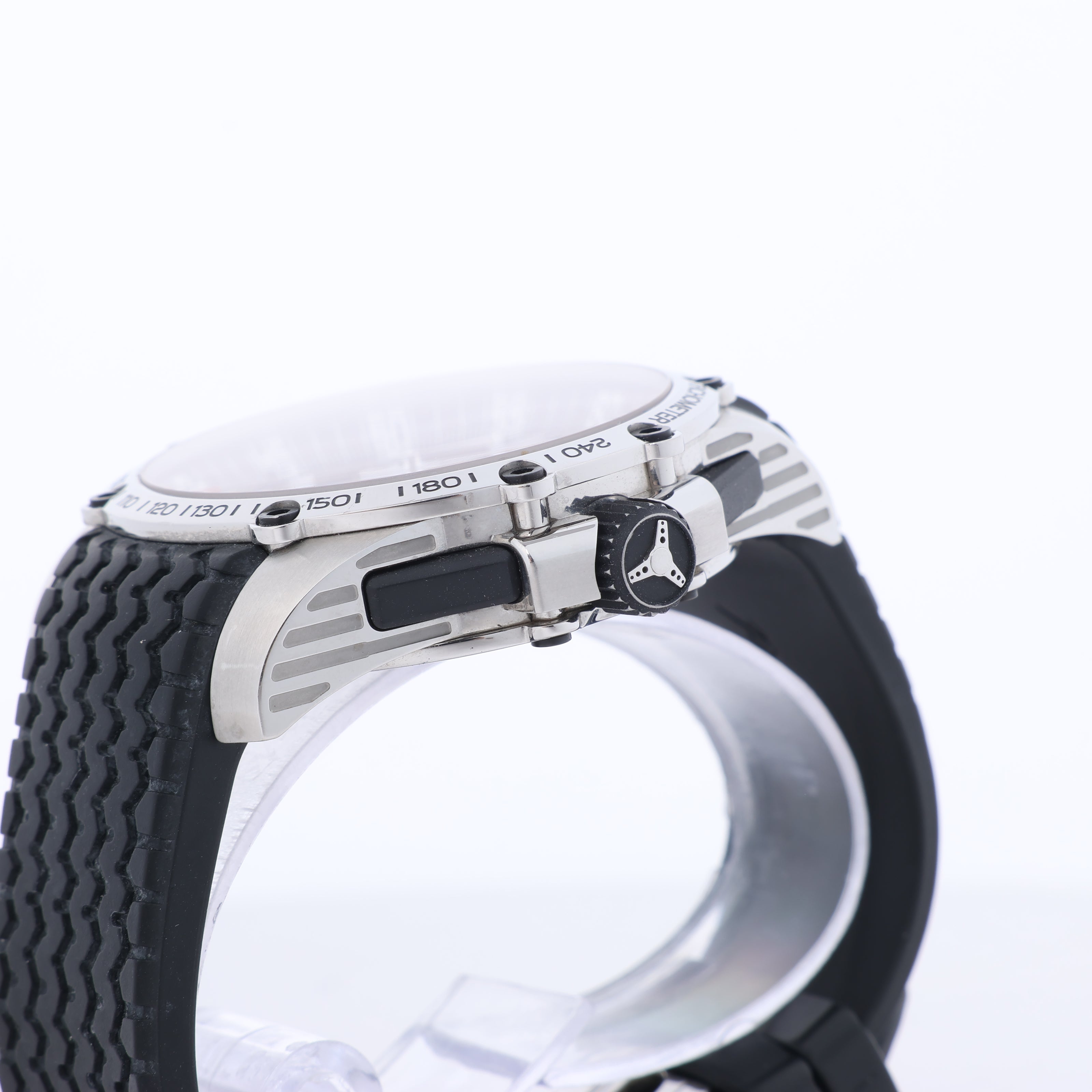 Chopard Mille Miglia 8523 1636351 SS & Rubber AT Black Dial Watch