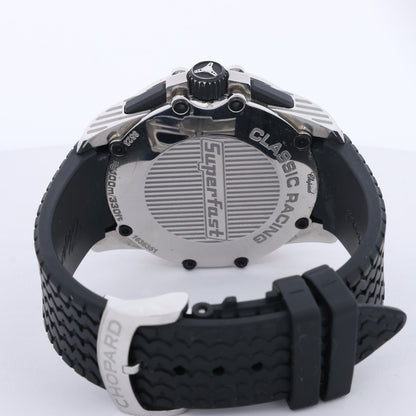 Chopard Mille Miglia 8523 1636351 SS & Rubber AT Black Dial Watch
