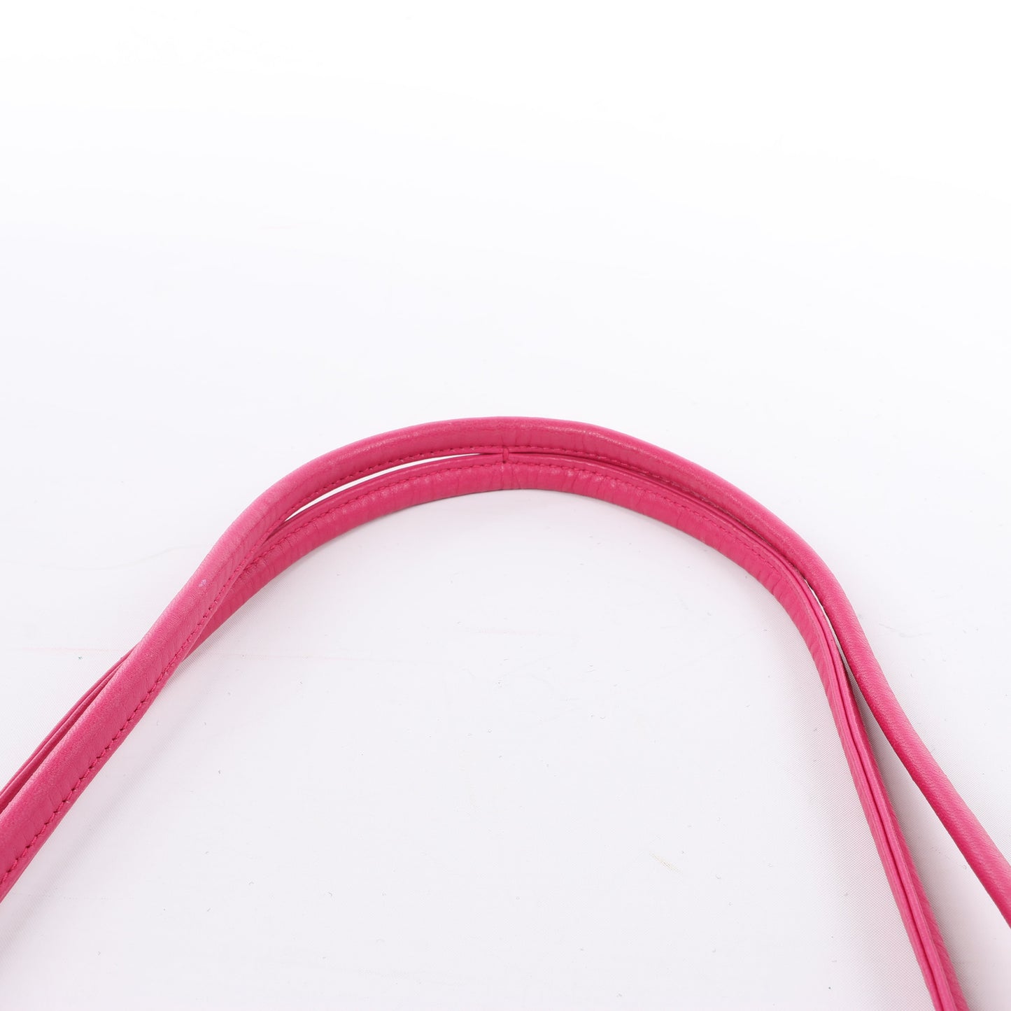 Sac bandoulière en cuir Cannage vintage Dior rose