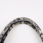 Dior Toile Doo JUY Embroidery Book Large Canvas Tote Bag in Navy Blue