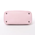 Bolso de mano mediano de dos vías de piel Cannage de Christian Dior en color camello