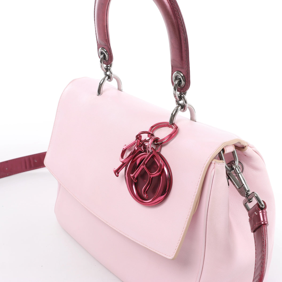Christian Dior Be Dior Leather 2Way Handbag in Pink