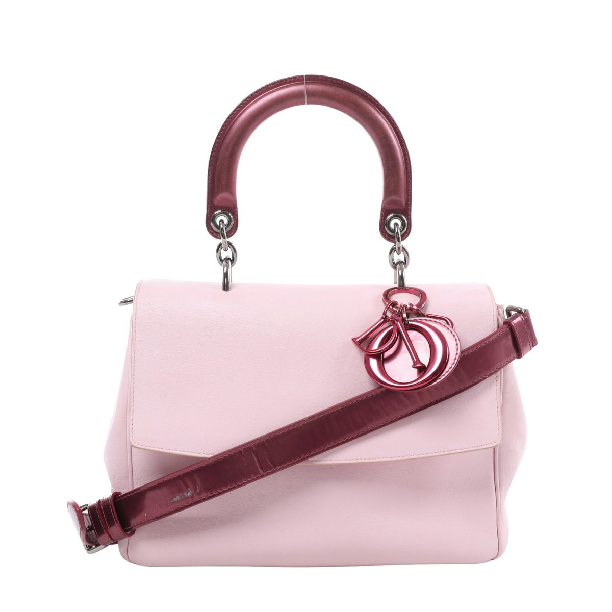 Christian Dior Be Dior Leather 2Way Handbag in Pink