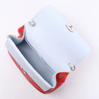 Dior Be Dior Leather Small 2Way Handbag in Red