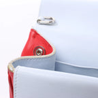 Dior Be Dior Leather Small 2Way Handbag in Red
