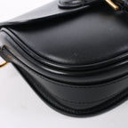 Dior Bobby Small Calfskin Flap Shoulder Bag in Black