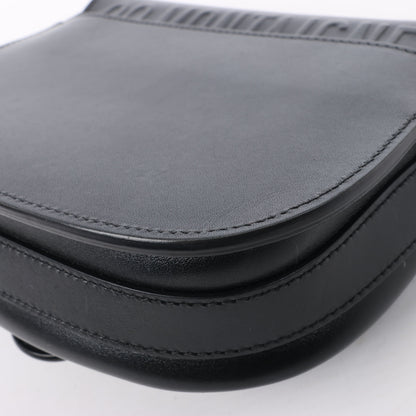 Dior Bobby Small Calfskin Flap Shoulder Bag in Black