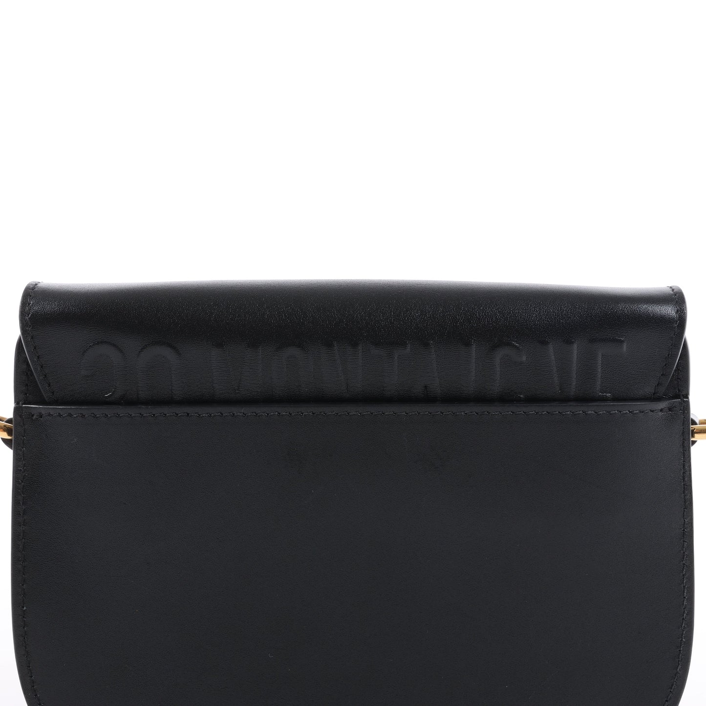 Christian Dior Bobby Small Calfskin Flap Shoulder Bag in Black