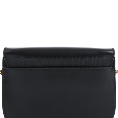 Christian Dior Bobby Small Calfskin Flap Shoulder Bag in Black