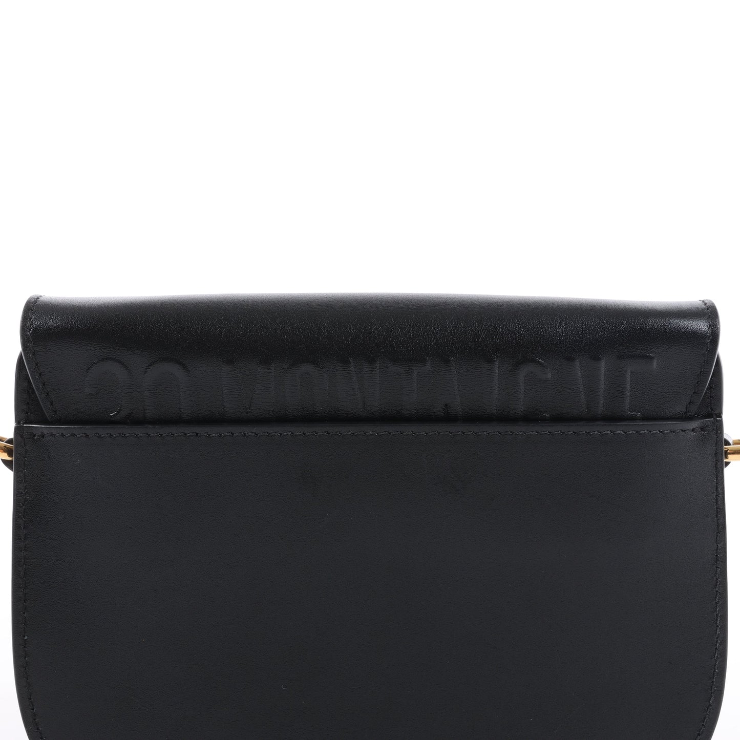 Dior Bobby Small Calfskin Flap Shoulder Bag in Black