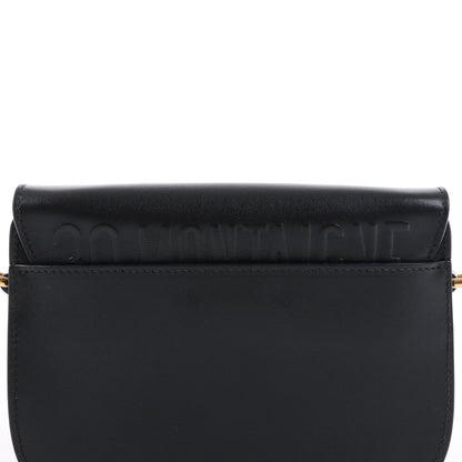 Dior Bobby Small Calfskin Flap Shoulder Bag in Black
